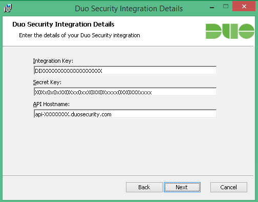 Installer Application Information