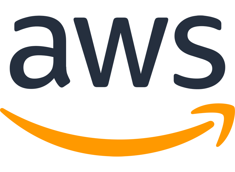 Amazon Web Services logo.