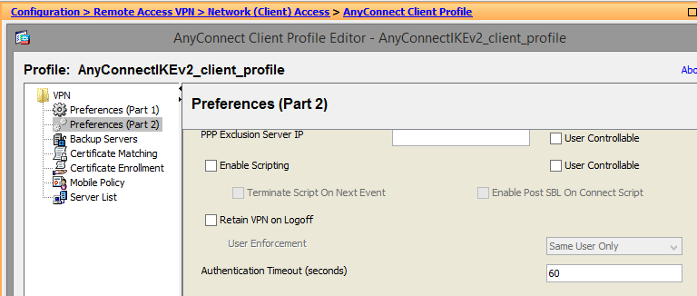 Configure Cisco Secure Client