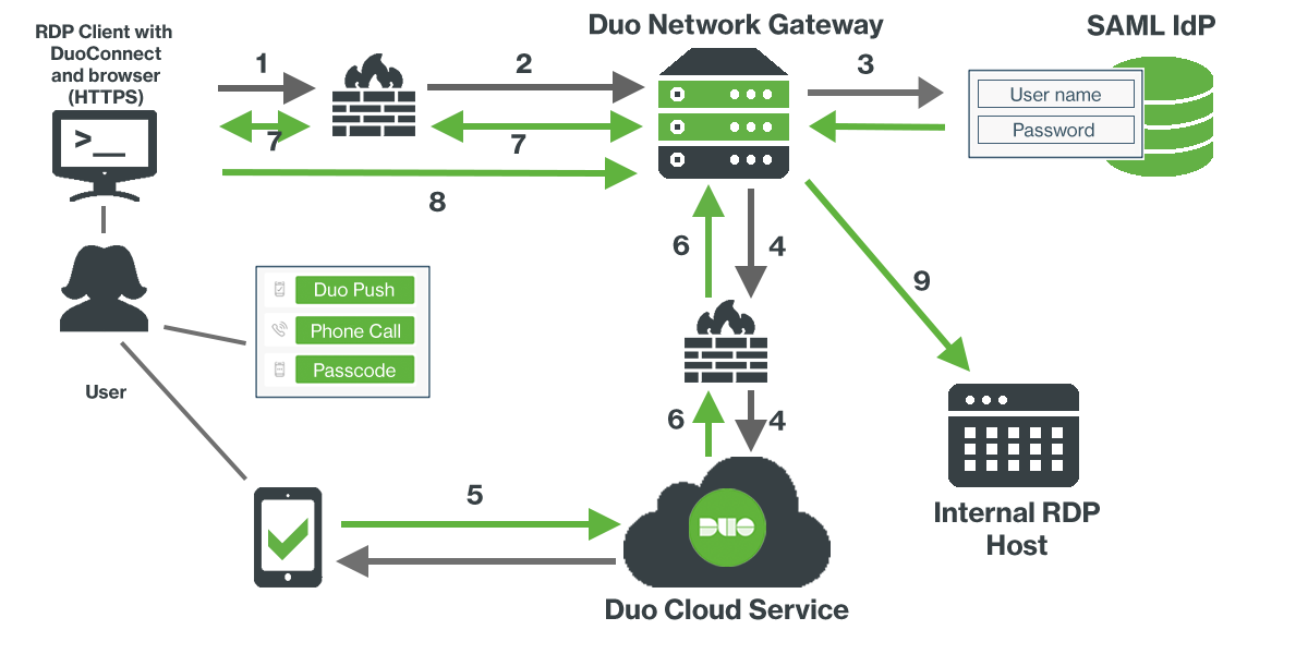 DNG RDP Network Diagram