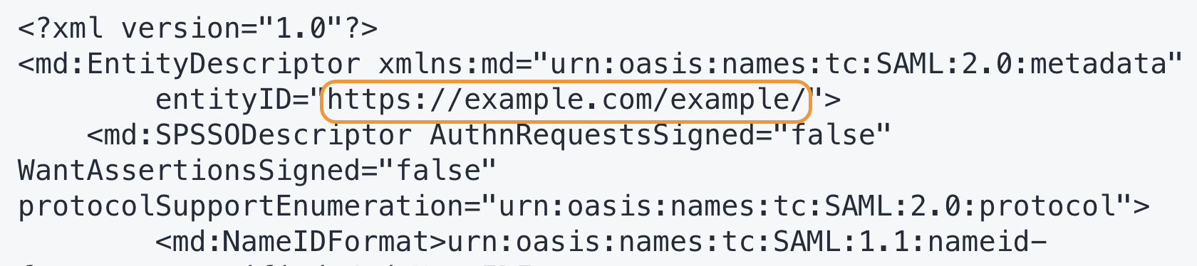 Cisco ISE Entity ID