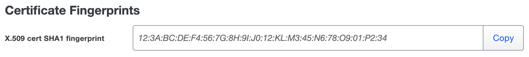 Duo Meraki Certificate Fingerprints Field