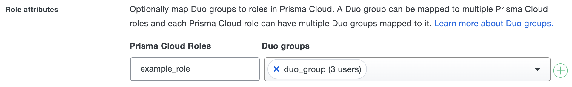 Duo Palo Alto Prisma Role Mapping