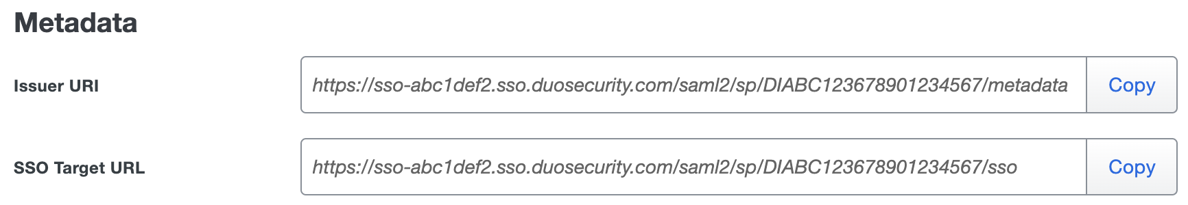 Duo SolarWinds Platform Metadata Fields